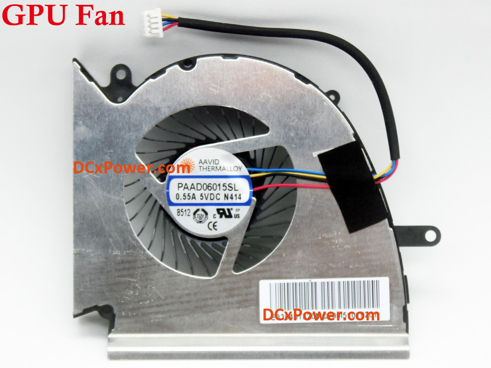 (image for) Laptop Internal Fan for MSI Alpha 17 A4DE A4DEK MS-17EK Series CPU GPU Cooling Inside Left Right Cooler Assembly Genuine